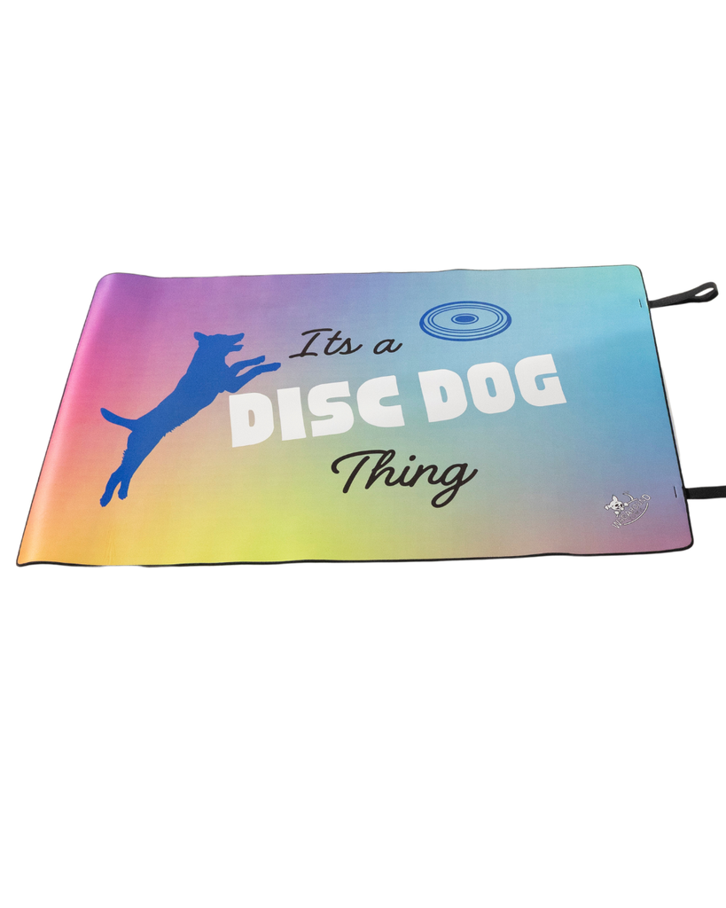 Disc Dog Travel Mat- Settle Mat Wag Around Town