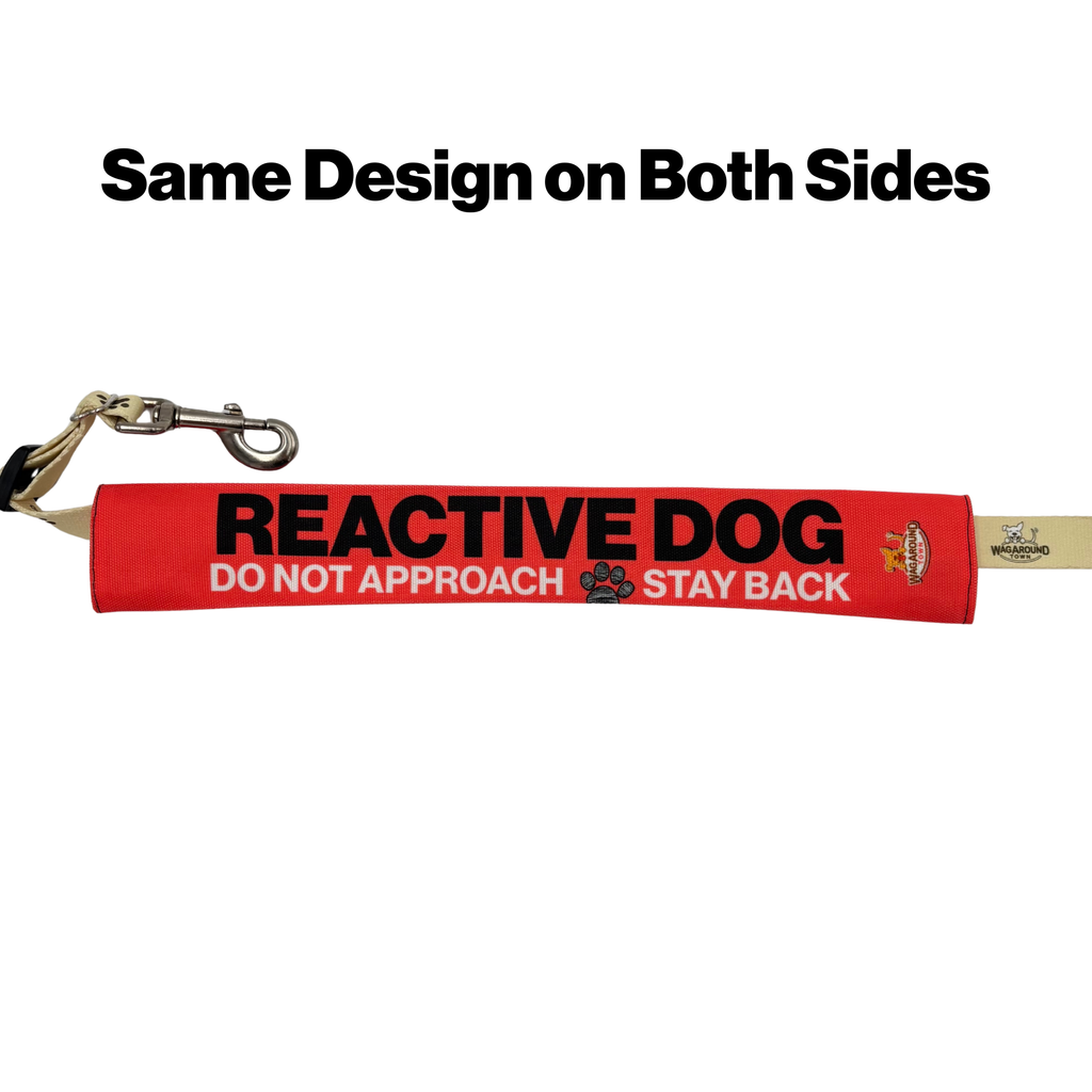 Reactive Dog- Leash Cover Wag Around Town