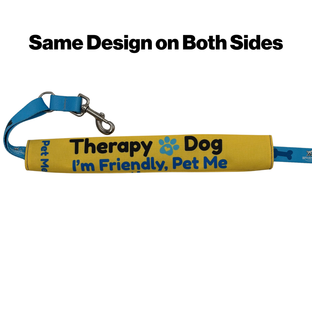 Therapy Dog- Leash Cover Wag Around Town