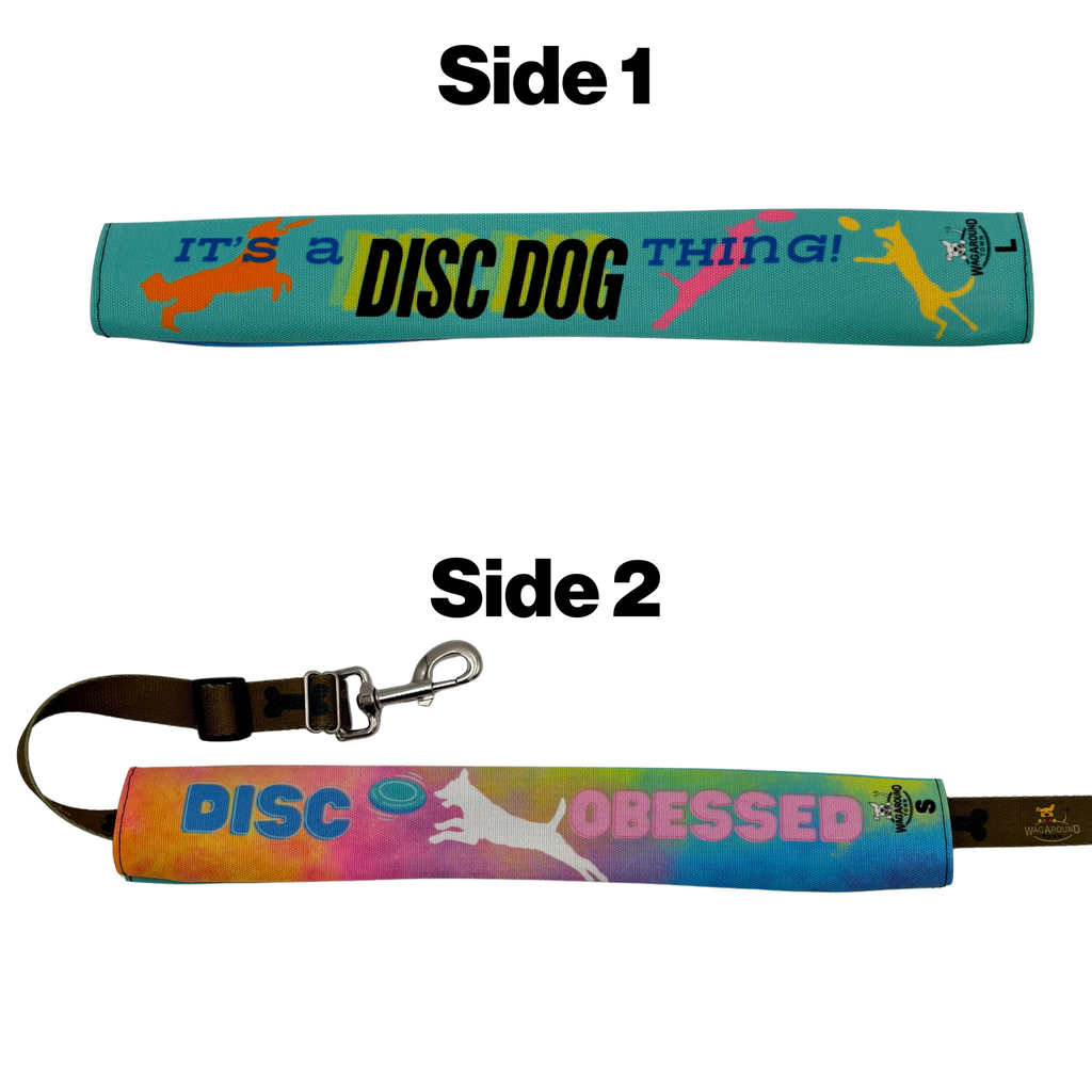 Disc Dog- Leash Cover Wag Around Town