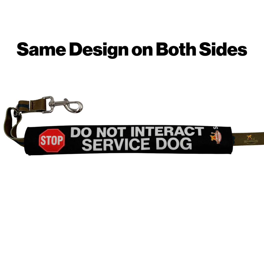 Service/Working Dog- Leash Cover Wag Around Town
