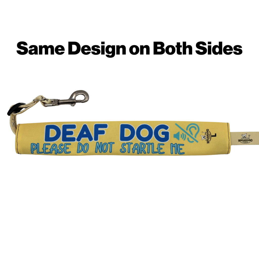Blind Dog/ Deaf Dog- Leash Cover Wag Around Town