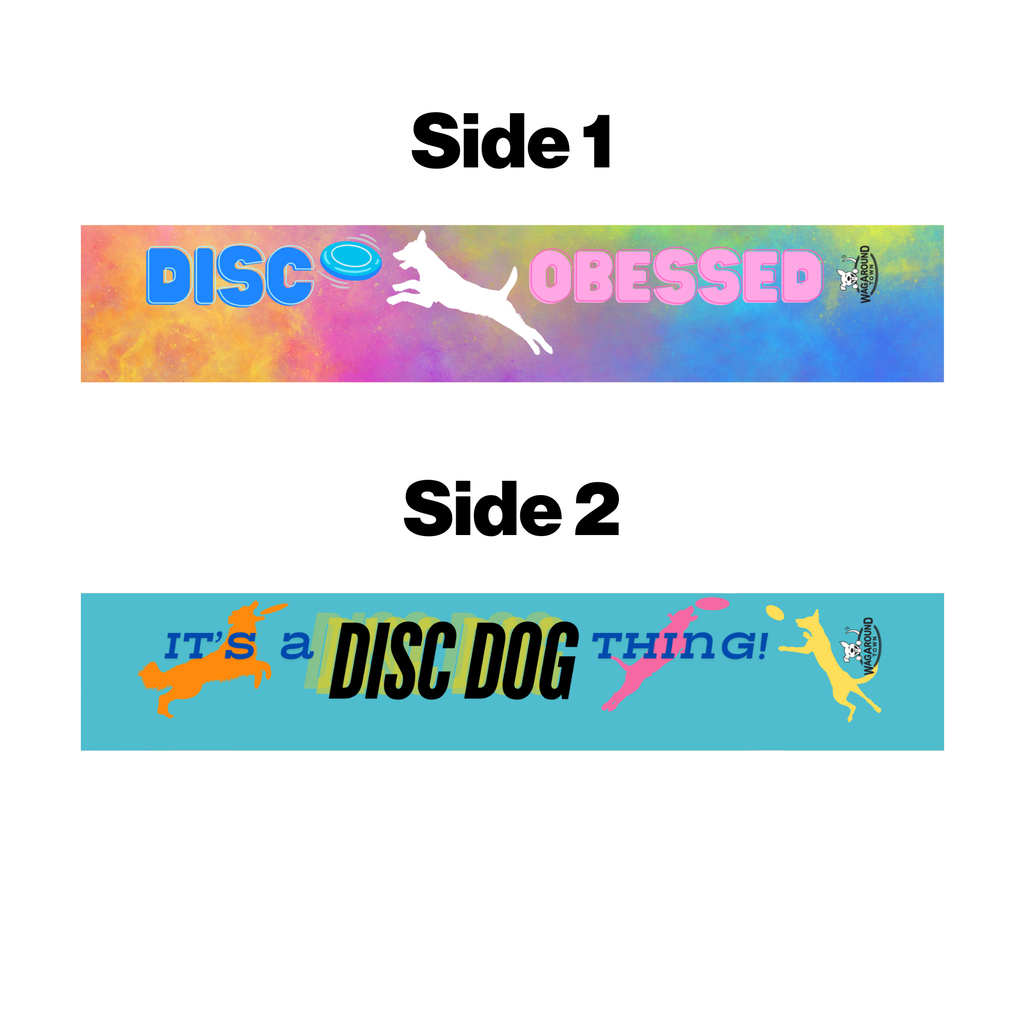 Disc Dog- Leash Cover Wag Around Town