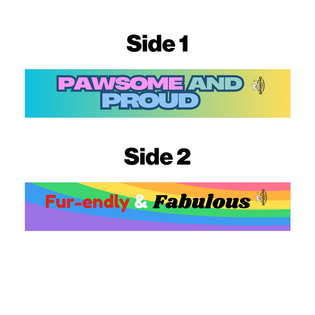 Pride- Leash Cover Wag Around Town
