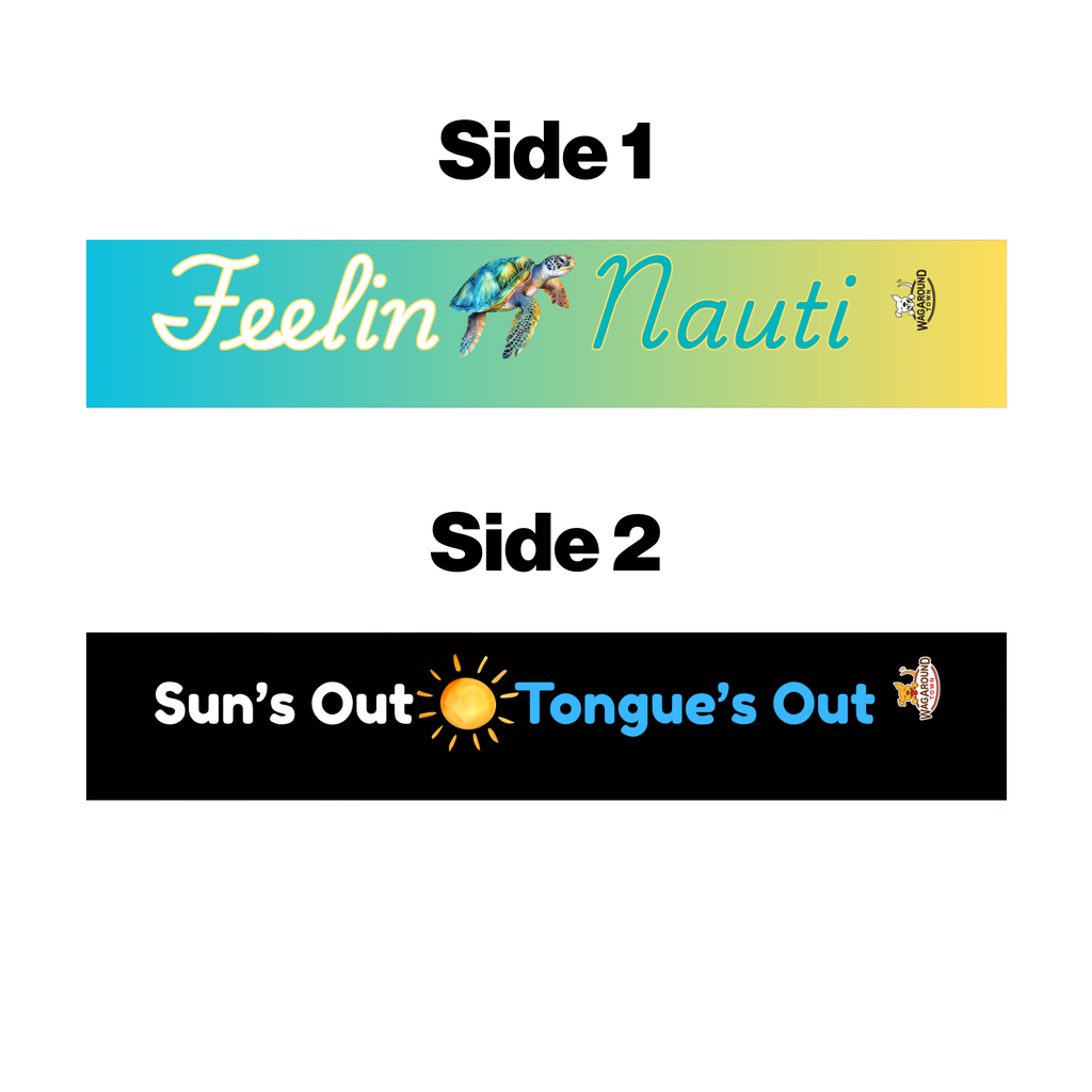 Feeling Nauti- Leash Cover Wag Around Town