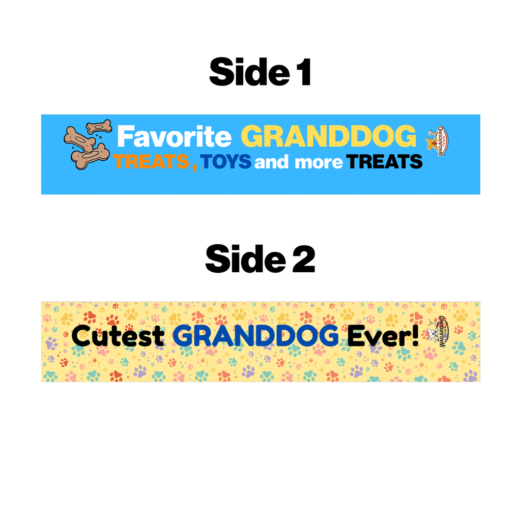 GrandDog- Leash Cover Wag Around Town
