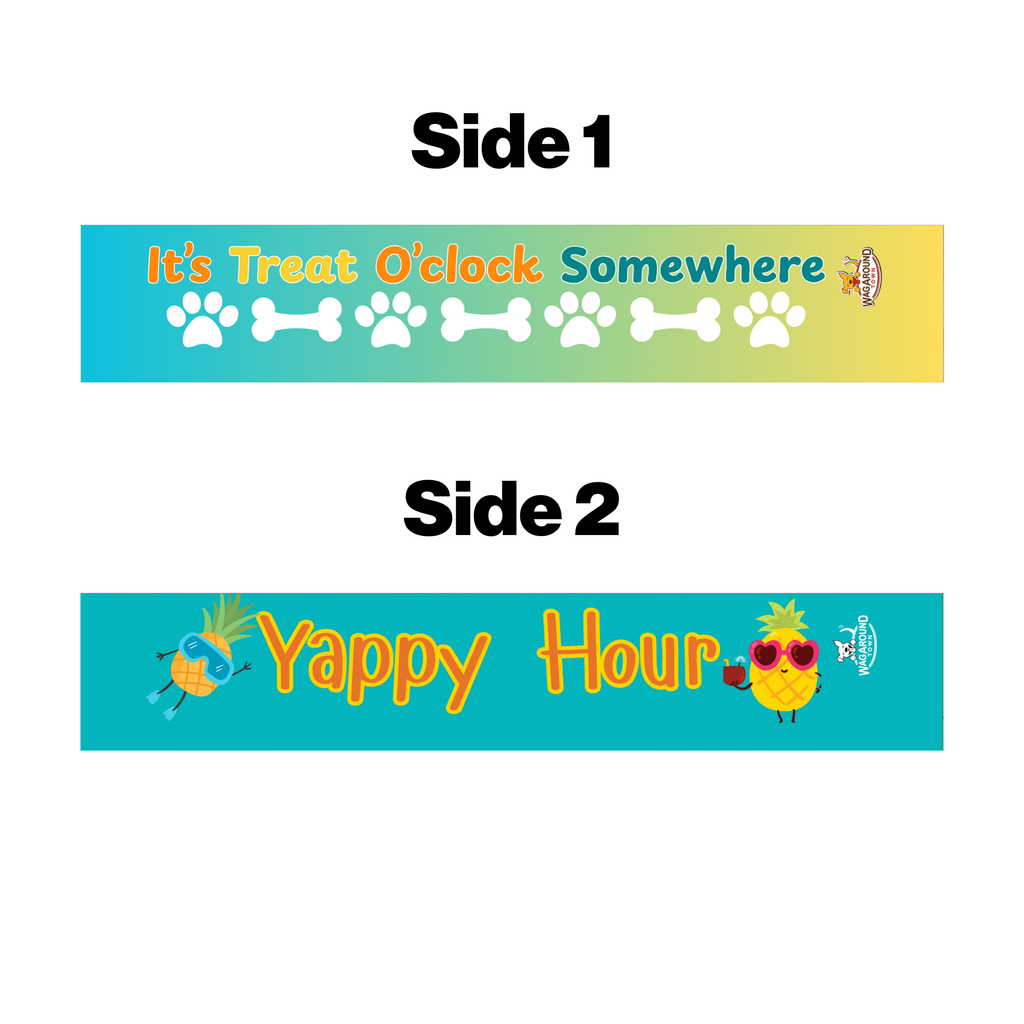 Yappy Hour- Leash Cover Wag Around Town