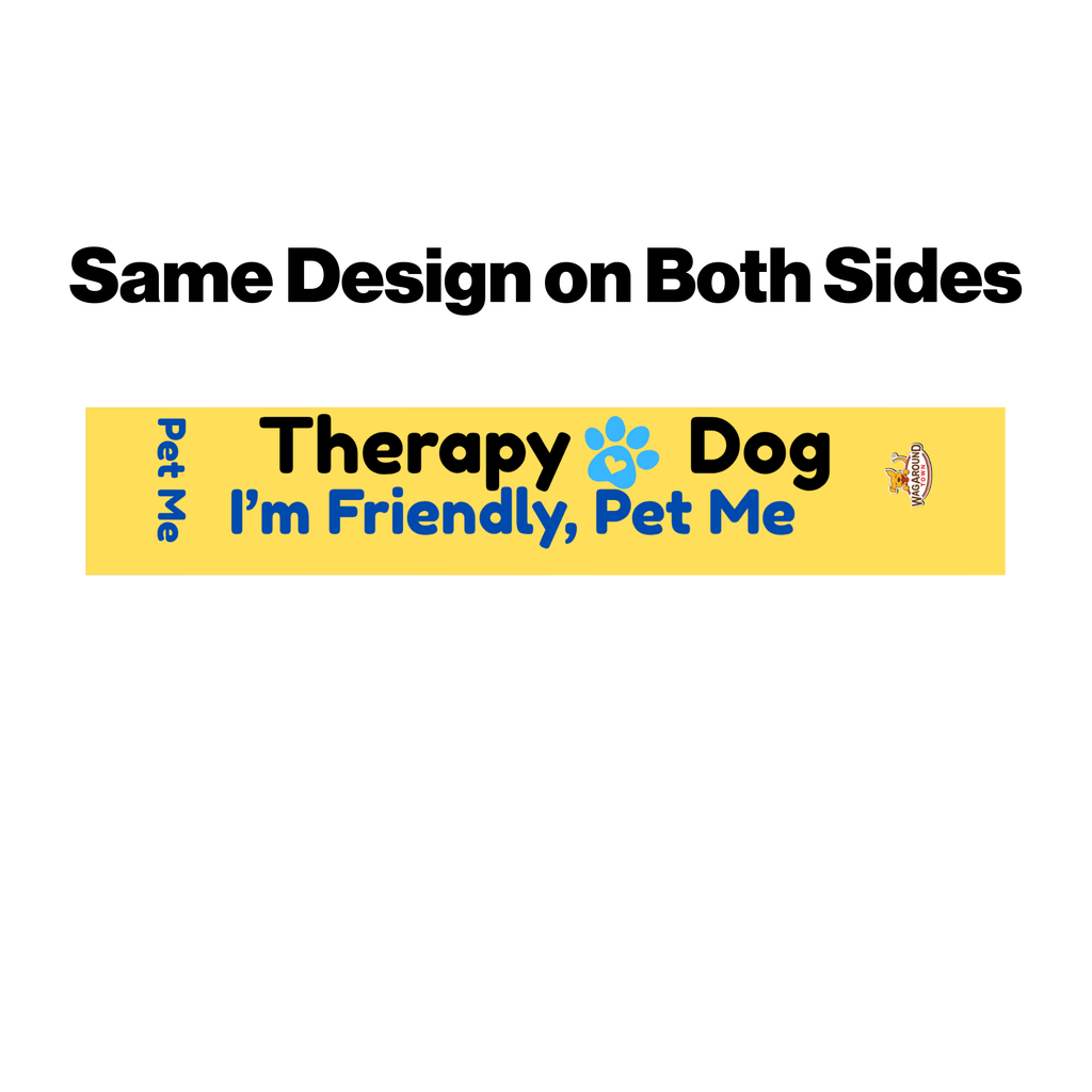 Therapy Dog- Leash Cover Wag Around Town