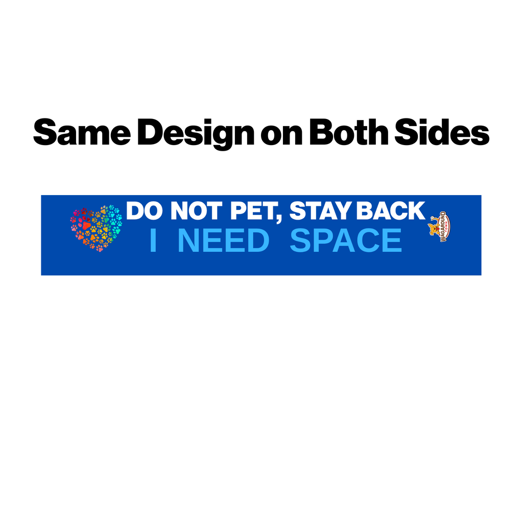 I NEED SPACE- Leash Cover Wag Around Town