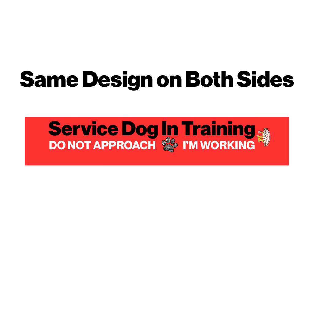 Service Dog In Training- Leash Cover Wag Around Town