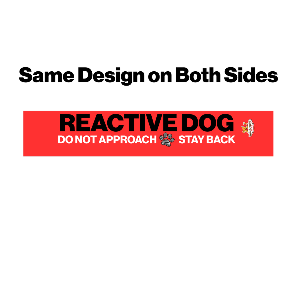 Reactive Dog- Leash Cover Wag Around Town