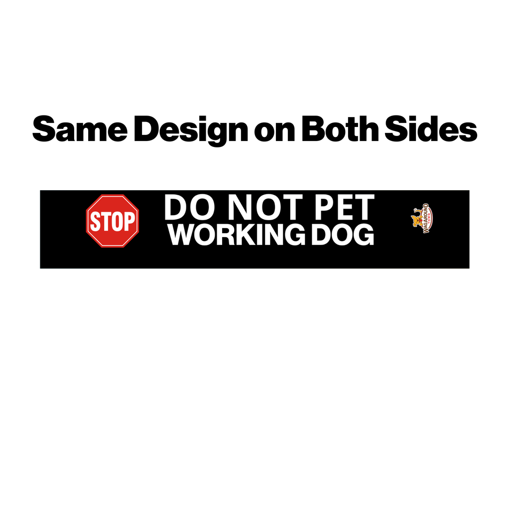 Service/Working Dog- Leash Cover Wag Around Town