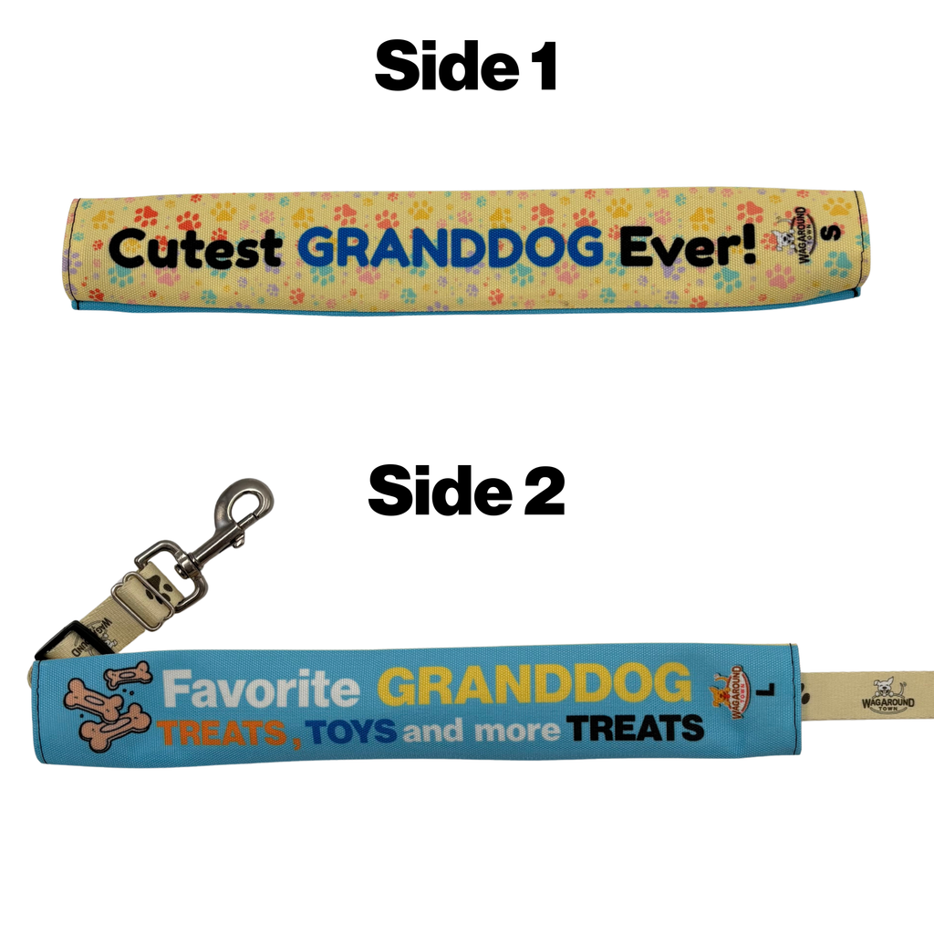 GrandDog- Leash Cover Wag Around Town