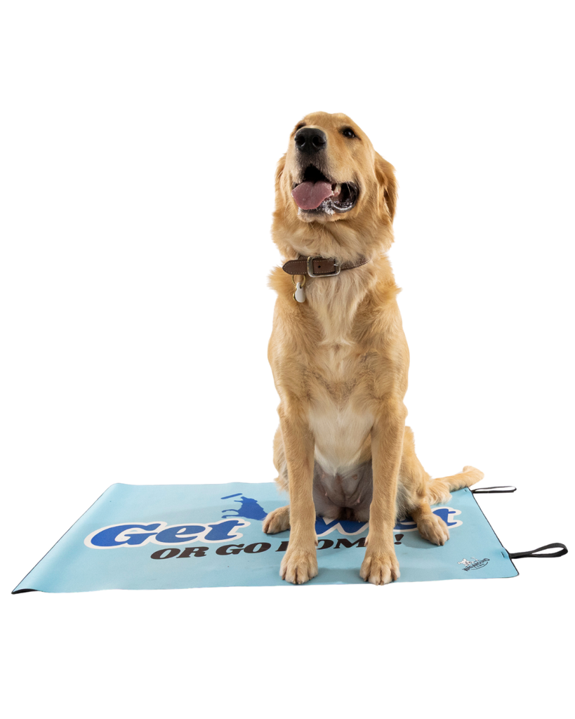 Dock Diving Dog Travel Mat- Settle Mat Wag Around Town
