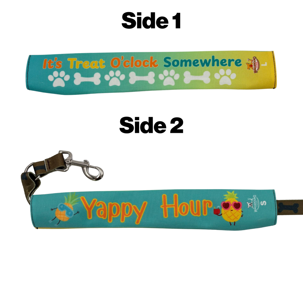 Yappy Hour- Leash Cover Wag Around Town