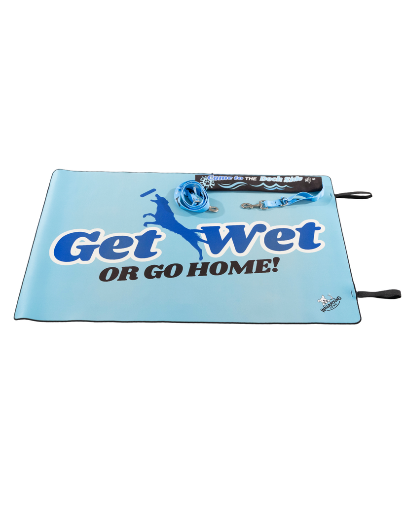 Dock Diving Dog Travel Mat- Settle Mat Wag Around Town